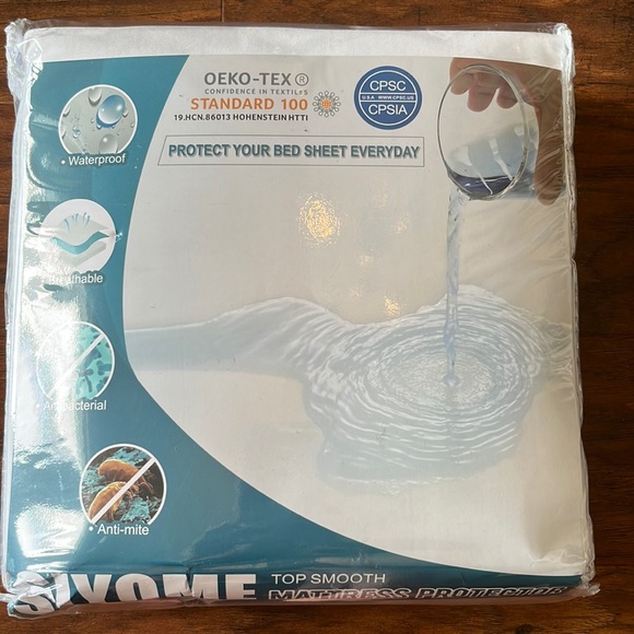 oeko tex siyome Bedding Mattress Protector King Size Poshmark